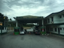 Malaysian Immigration at Pandaruan, Limbang, Sarawak